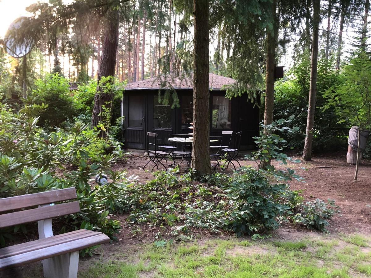 Ferienhaus Reetdach 1300Qm Privatgrundstueck Bootssteg Sauna Templin Luebbesee Uckermark Erholung Pur Seenplatte Petersdorf  Kültér fotó
